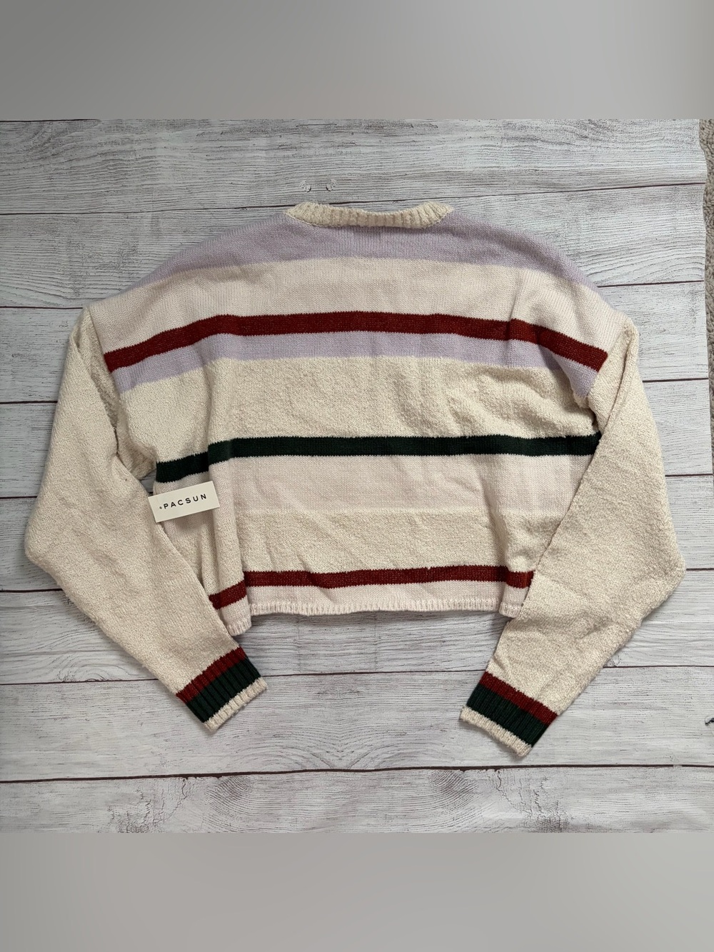 NWT Pacsun striped sweater - Picture 3 of 3